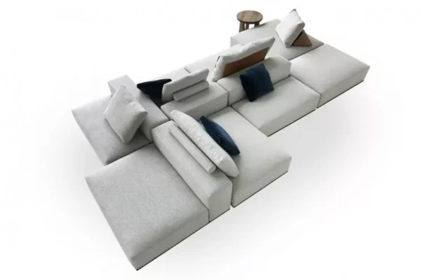 Westside Grey Fabric Sofa