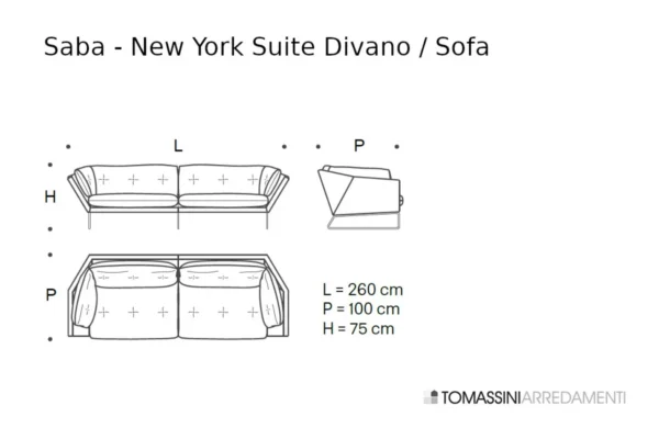 New York Suite Sofa - Image 6